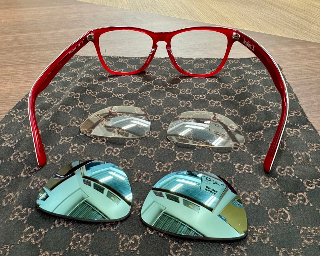 【OAKLEY/オークリー】 Frogskins LX レンズセット 調光レンズ