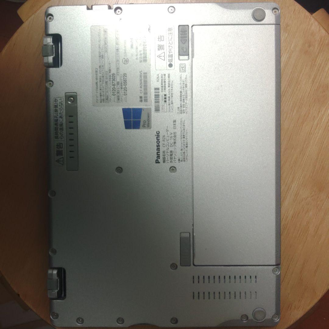 ジャンク　Panasonic WindowsノートPC 中古　rz6
