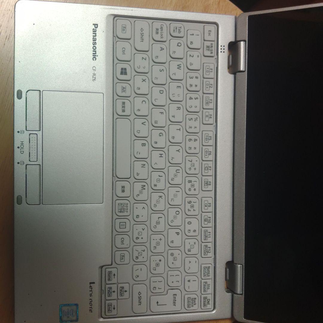 ジャンク　Panasonic WindowsノートPC 中古　rz6