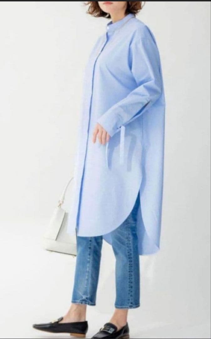 新品 23区44 CANCLINI 　　　チュニック シャツ