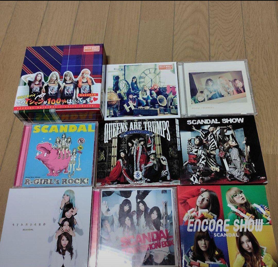 3月7日まで限定価格 激レアあり!　SCANDAL CD DVD 本 まとめ売り