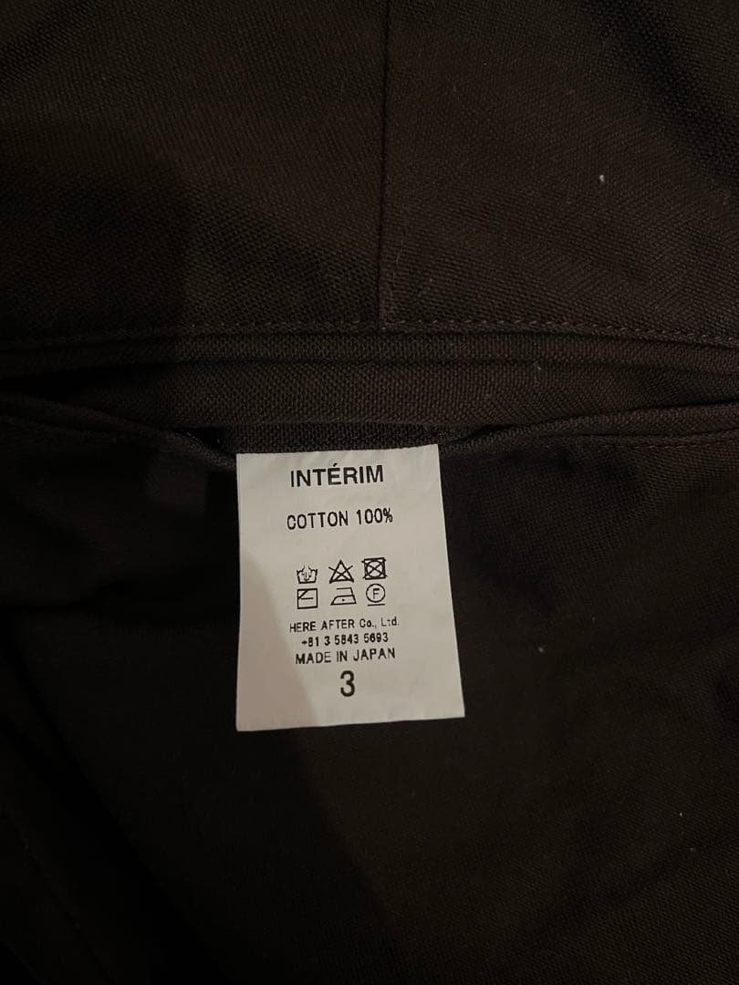 interim 24aw パンツ