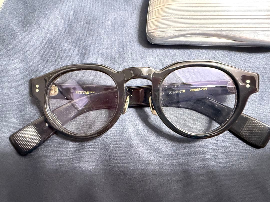 EYEVAN 7285 338 直営店別注モデル ロゴ入りレンズ付き