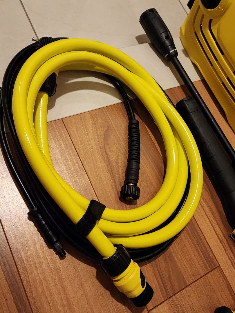 ケルヒャーK2ClassicPlus 高圧洗浄機 美品 ホース未使用 付属品完備
