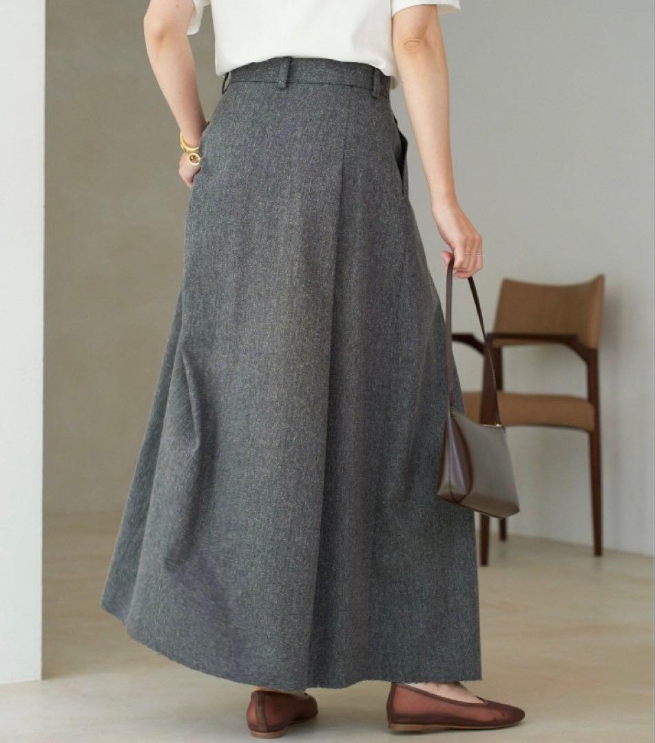 Plage 25AW RIAM TWEEDボンディングスカート 38
