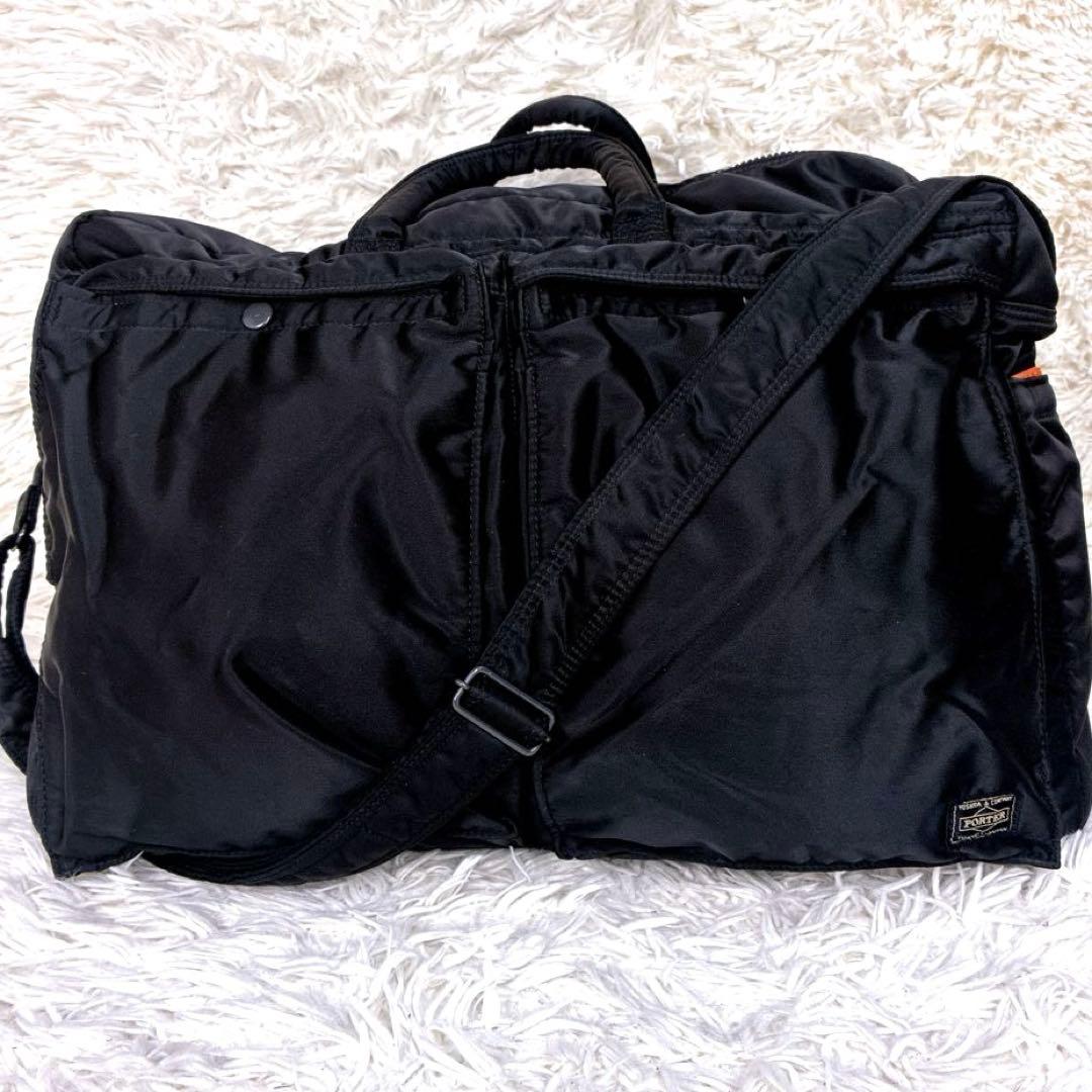 PORTER ポーター タンカー 2WAY ボストンバッグ L ブラック 大容量