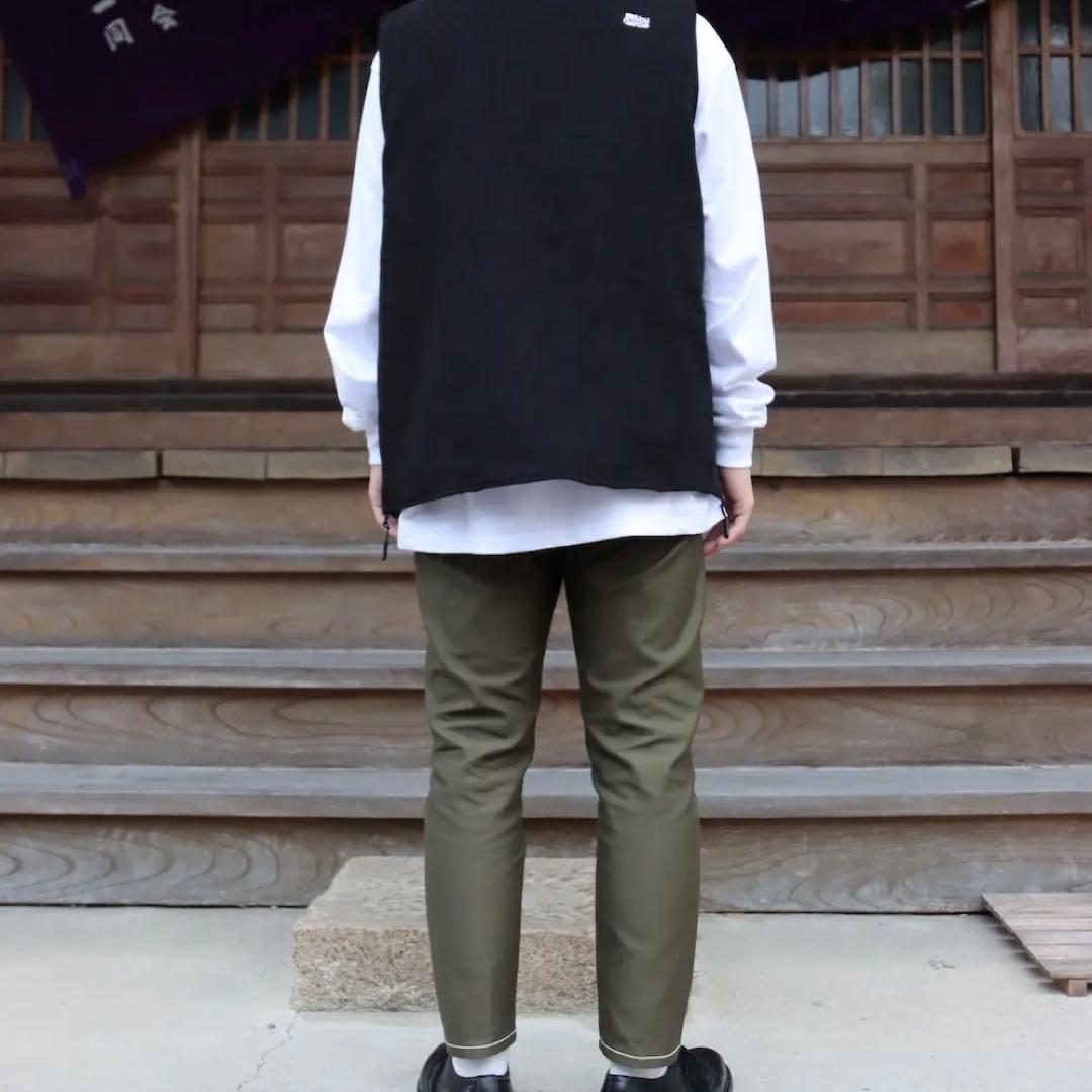 トップス Abu Garcia is-ness CORDUROY PADDING VEST