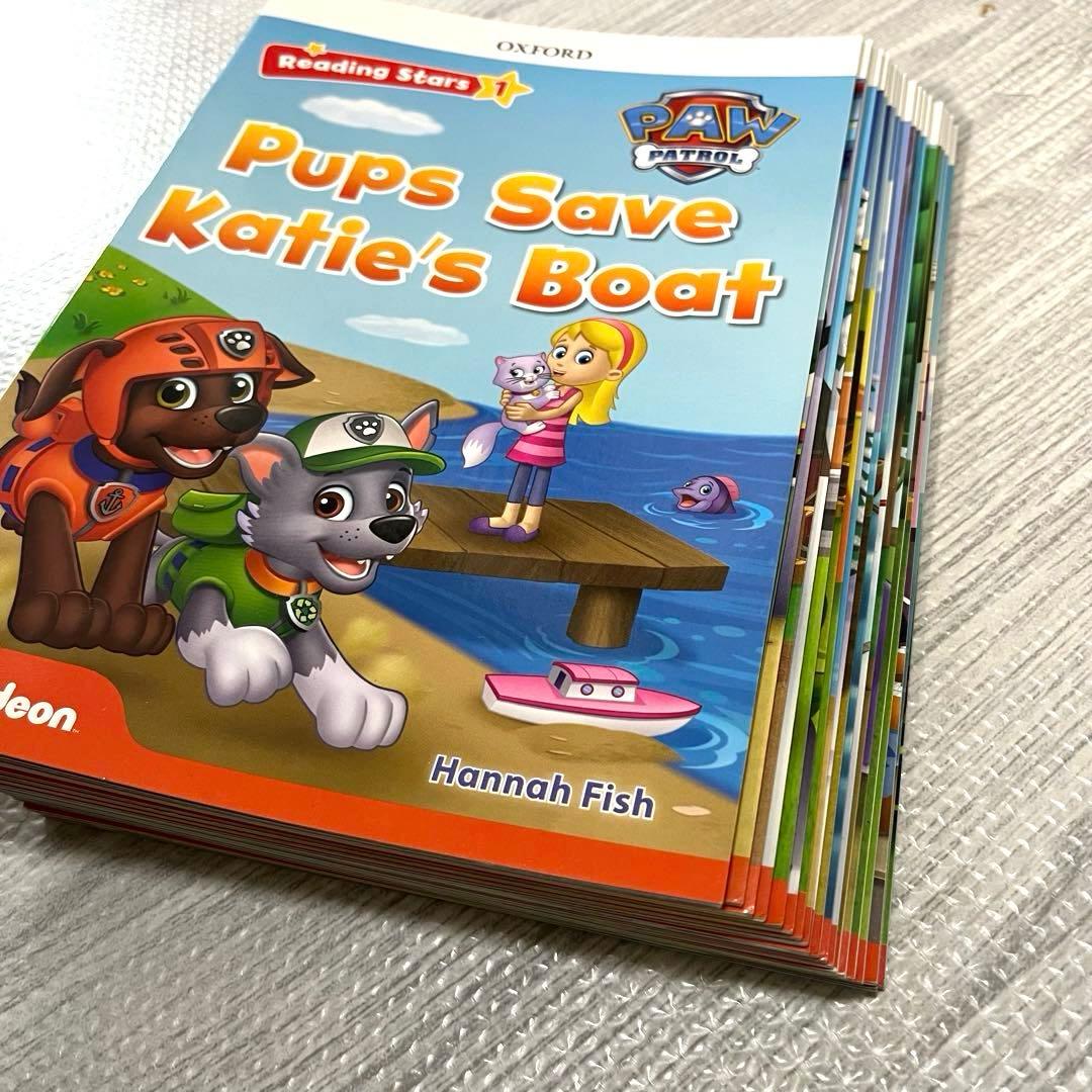 PAW Patrol Reading Stars 絵本セット 20冊と音声USB