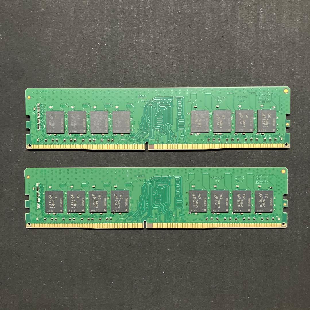 Crucial 32GB (16GB 2枚) DDR4 3200MHz