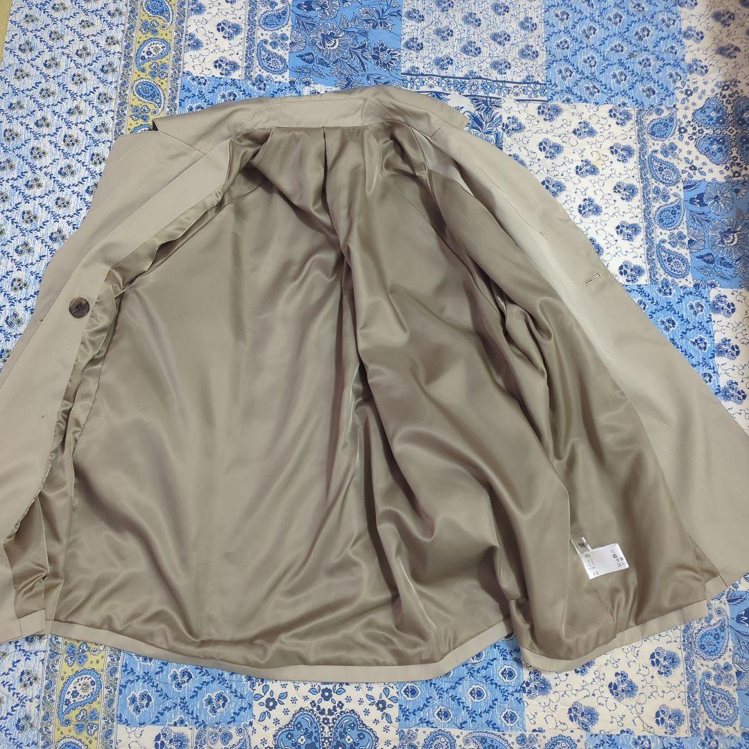 美品　THE PAUSE パフスリーブミドルトレンチコート