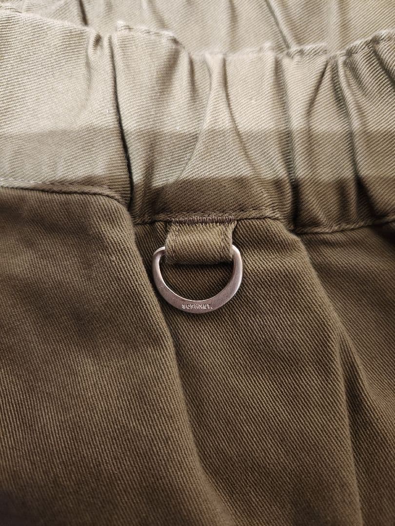 パンツ SOPHNET. SLIM FIT RIBBED CHINO PANTS