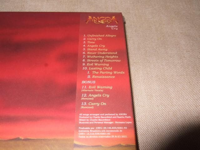 ANGRA,新品未開封,アングラ,30周年記念盤,ボーナス・トラック入り