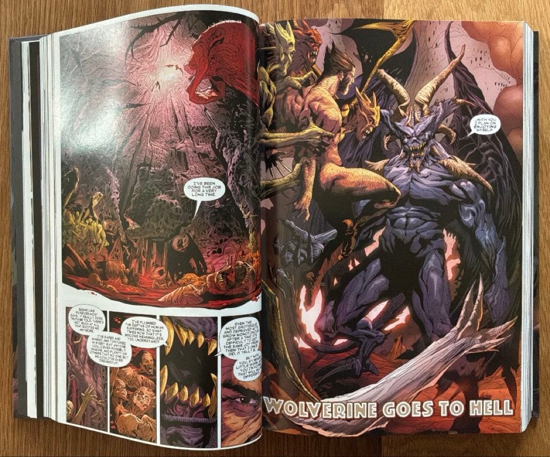 再値下げ❗️Wolverine goes to Hell Omnibus アメコミ