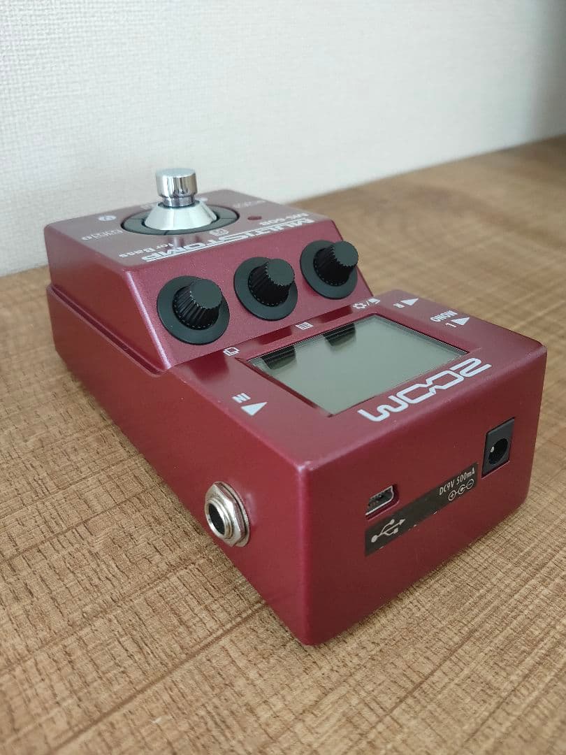 ZOOM MS-60B ベースマルチエフェクター 本体のみ