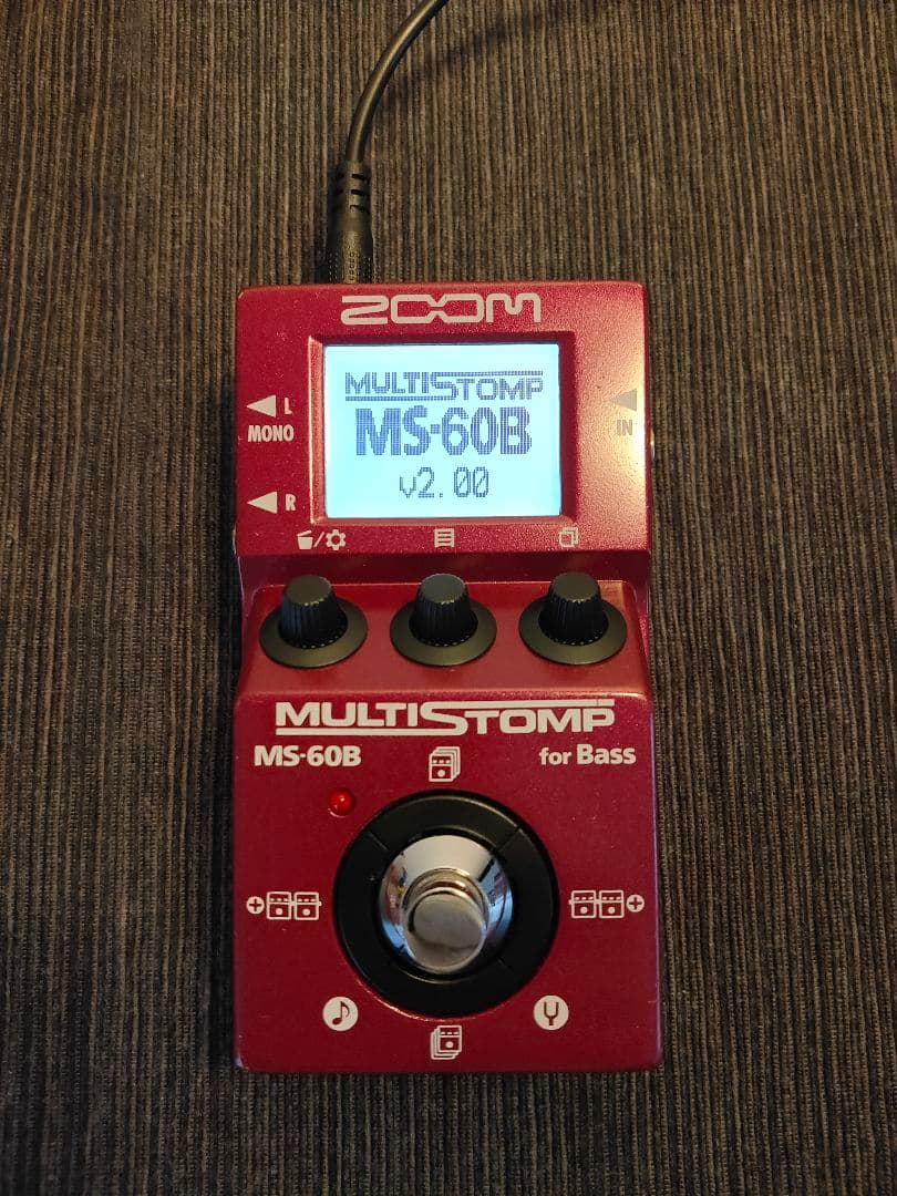 ZOOM MS-60B ベースマルチエフェクター 本体のみ