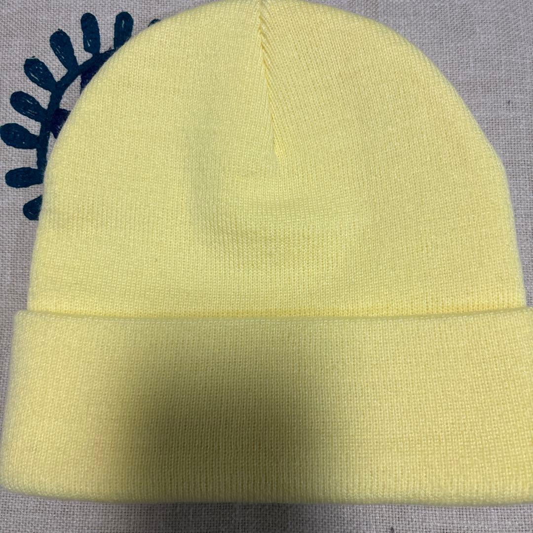 帽子 Supreme Crest Beanie yellow