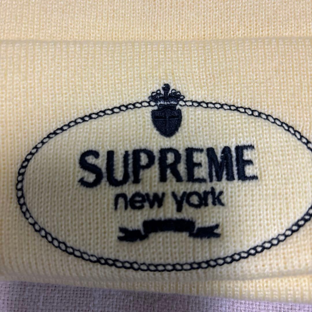帽子 Supreme Crest Beanie yellow