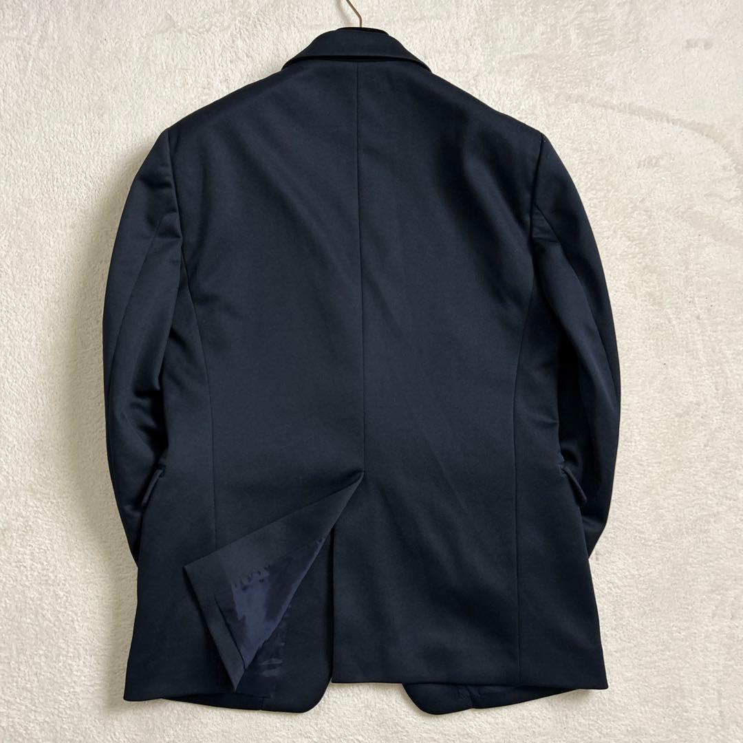 美品✨theory ジャケット ネイビー 38 2ボタン 無地 軽量 ストレッチ