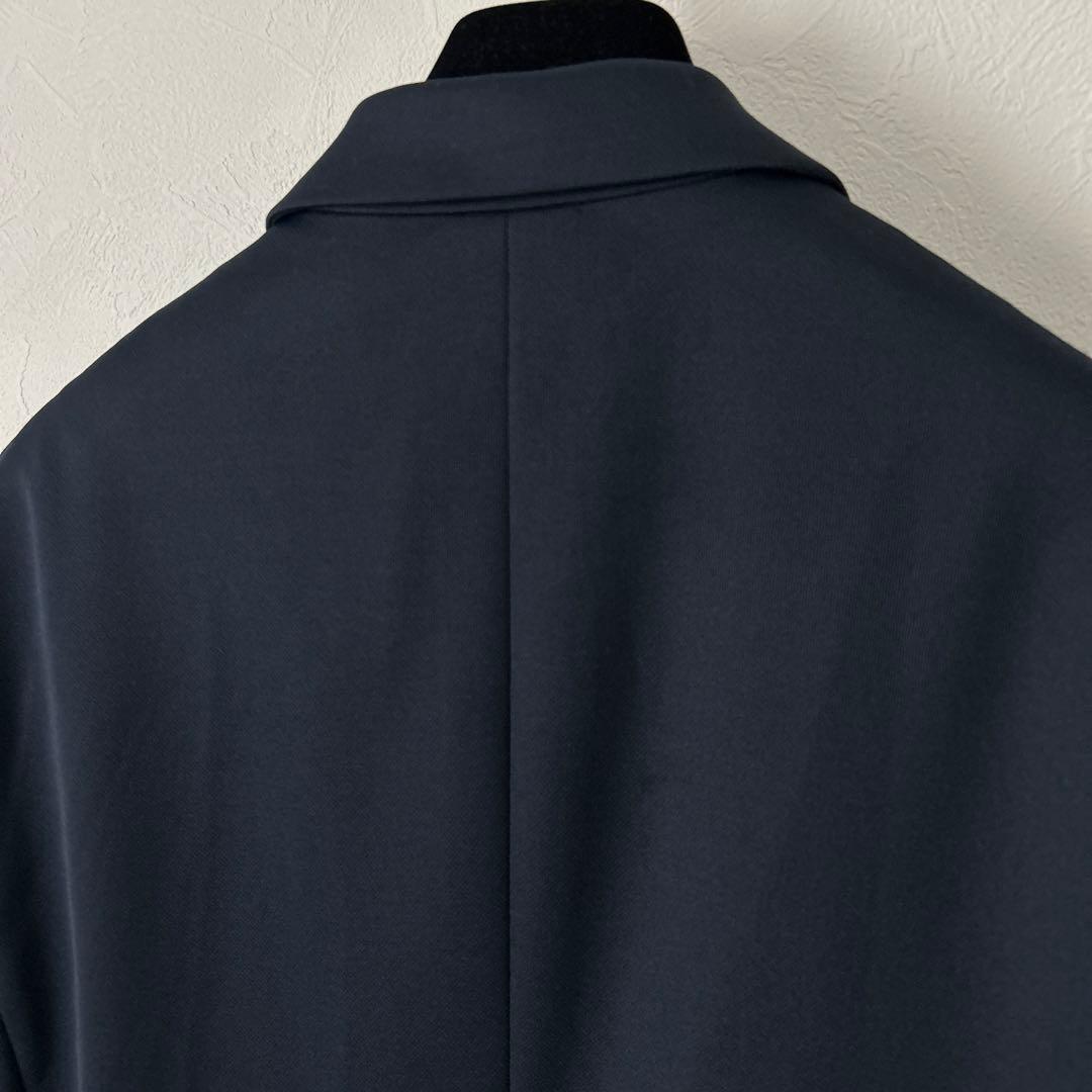 美品✨theory ジャケット ネイビー 38 2ボタン 無地 軽量 ストレッチ