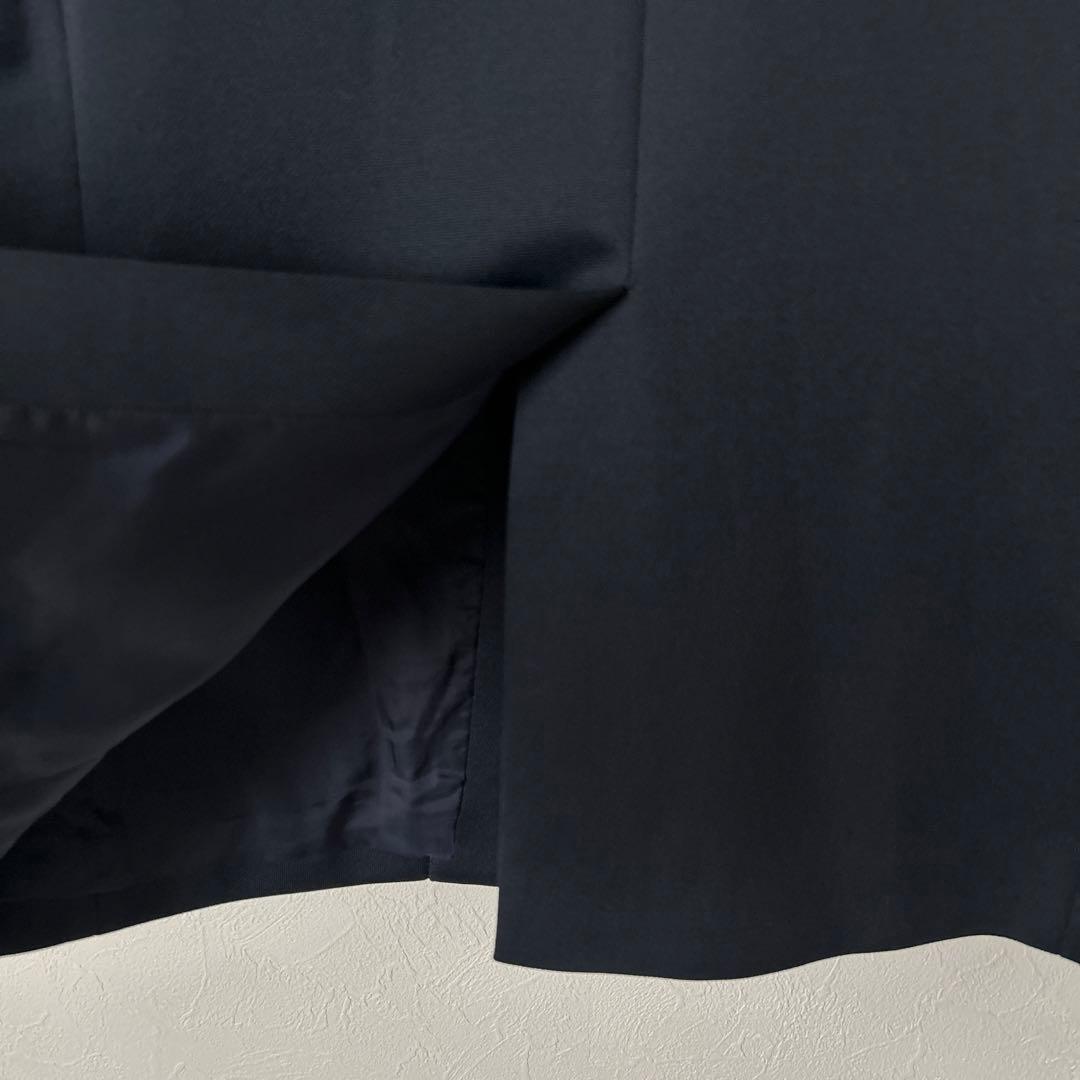 美品✨theory ジャケット ネイビー 38 2ボタン 無地 軽量 ストレッチ