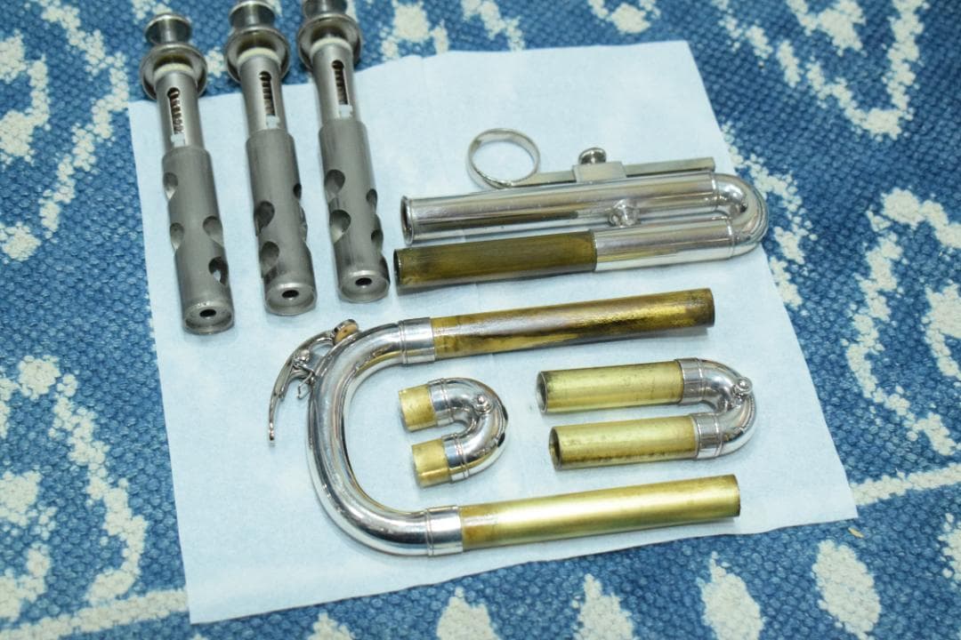 YAMAHA YTR-1335S 銀メッキ・MLボア ケース・マウスピース付