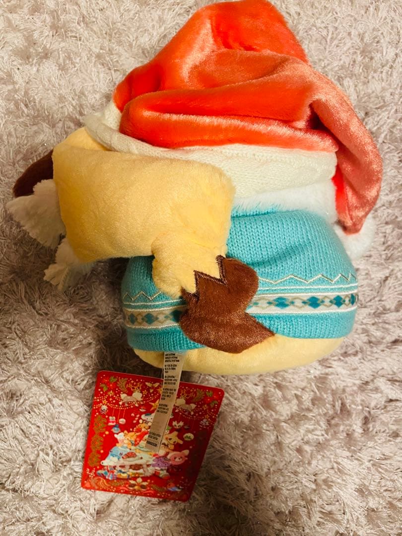 ポケモン クリスマス ぬいぐるみ ピカチュウ パモだるまHeartwarming