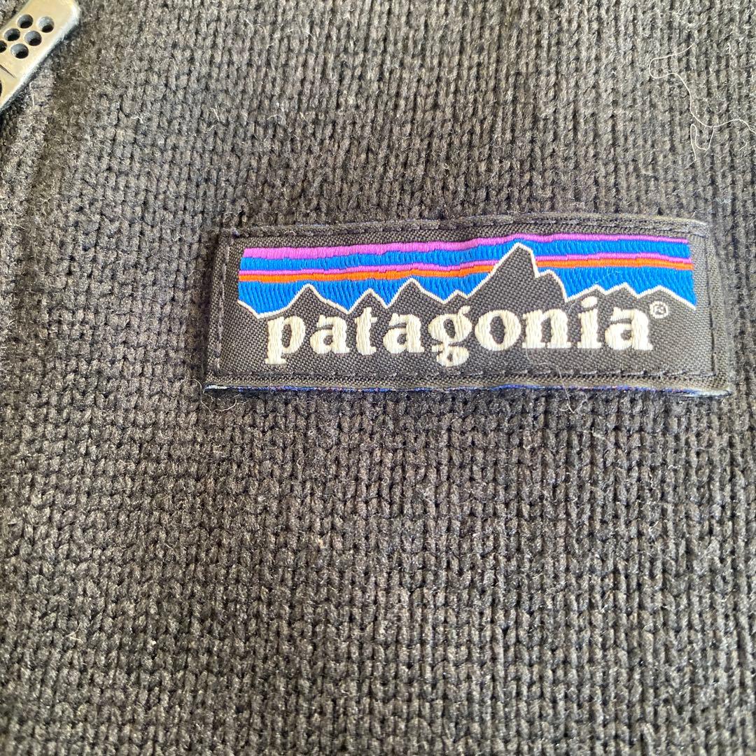 patagonia フリースベスト　企業ロゴ入り