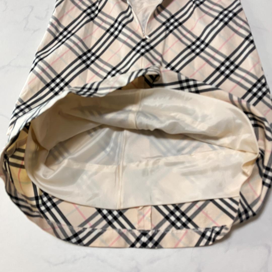 専用良品 バーバリー ブルーレーベル ノバチェック ワンピース 38