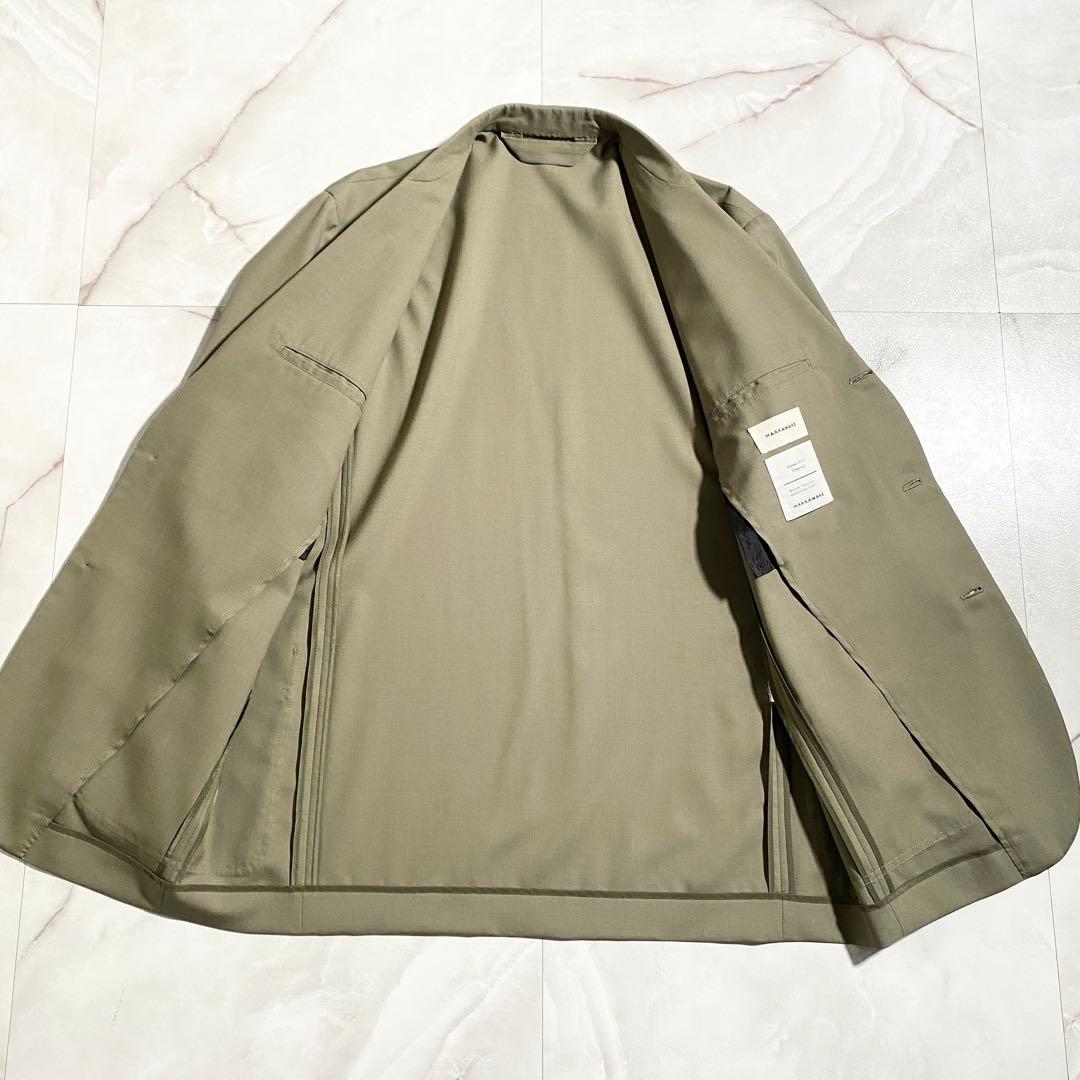T18875 美品 マーカウェア 20SS ウールトロ サックコート カーキ 3