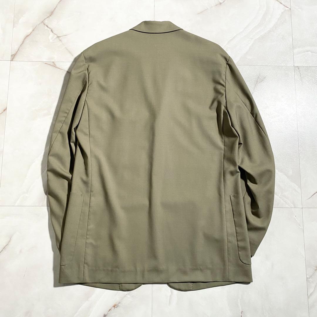 T18875 美品 マーカウェア 20SS ウールトロ サックコート カーキ 3