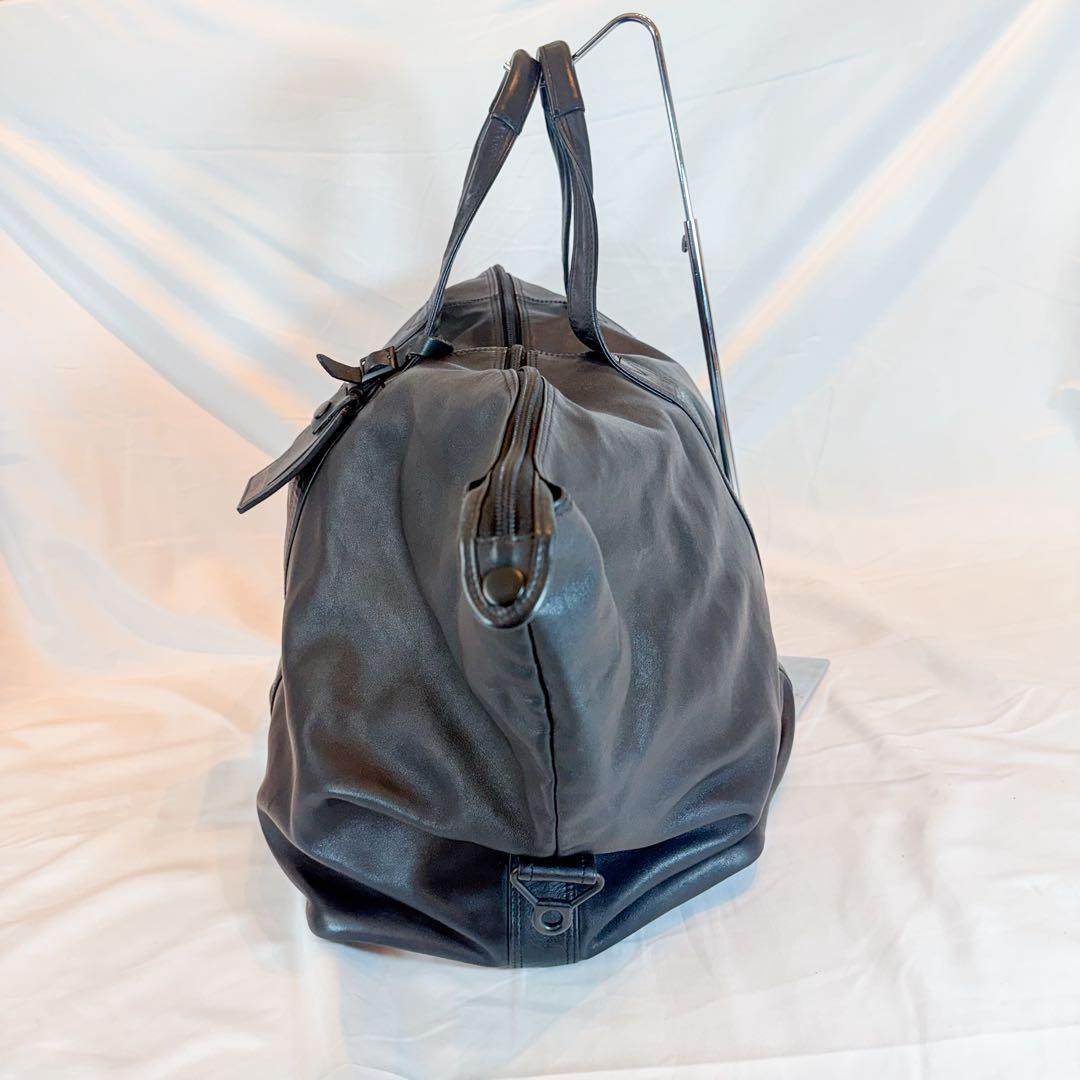 TUMI トゥミ 965D3 オールレザー ボストンバッグ 黒 鍵付