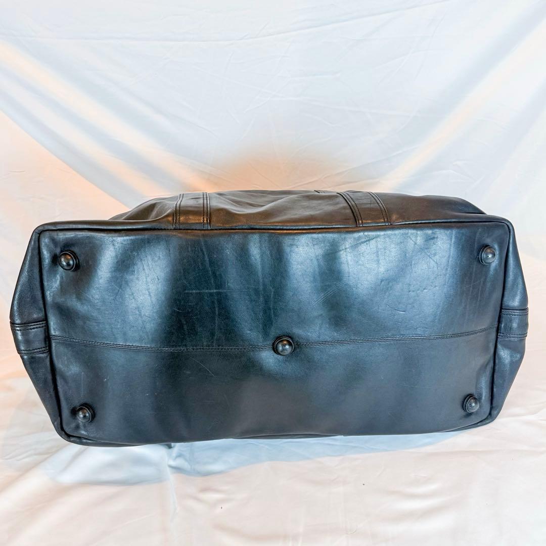 TUMI トゥミ 965D3 オールレザー ボストンバッグ 黒 鍵付