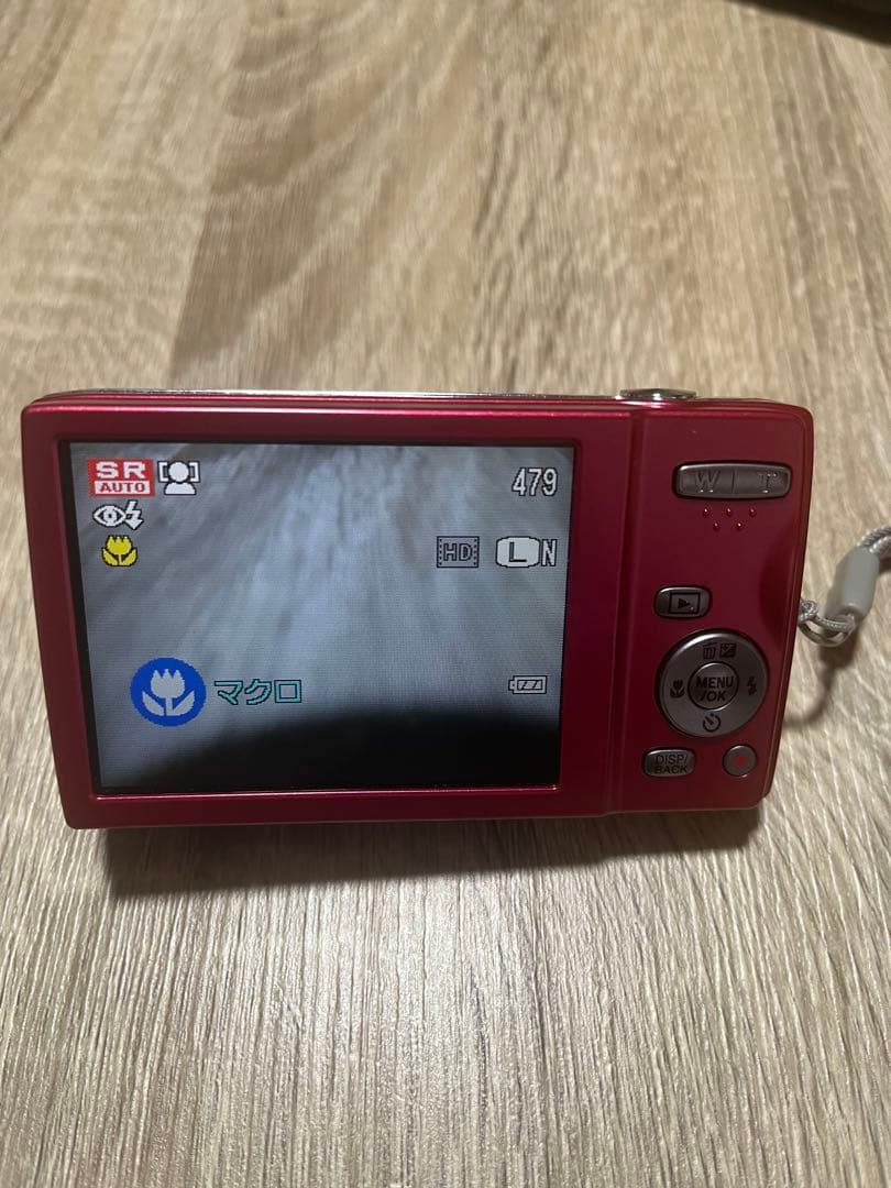 【美品】FUJIFILM FINEPIX JZ250 レッド16MP8倍SD付き