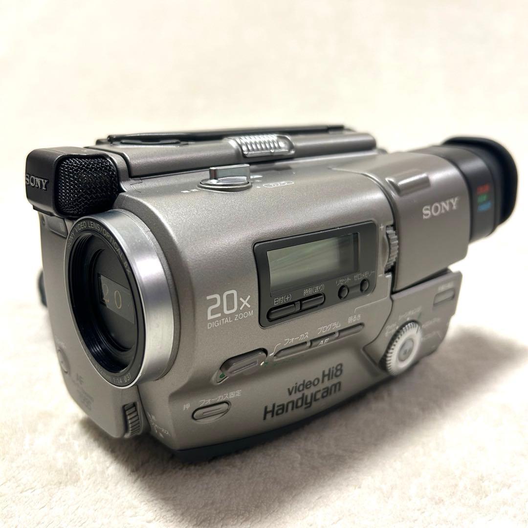 【美品 動作確認済】 ソニー video Hi8 ビデオカメラ CCD-TR2