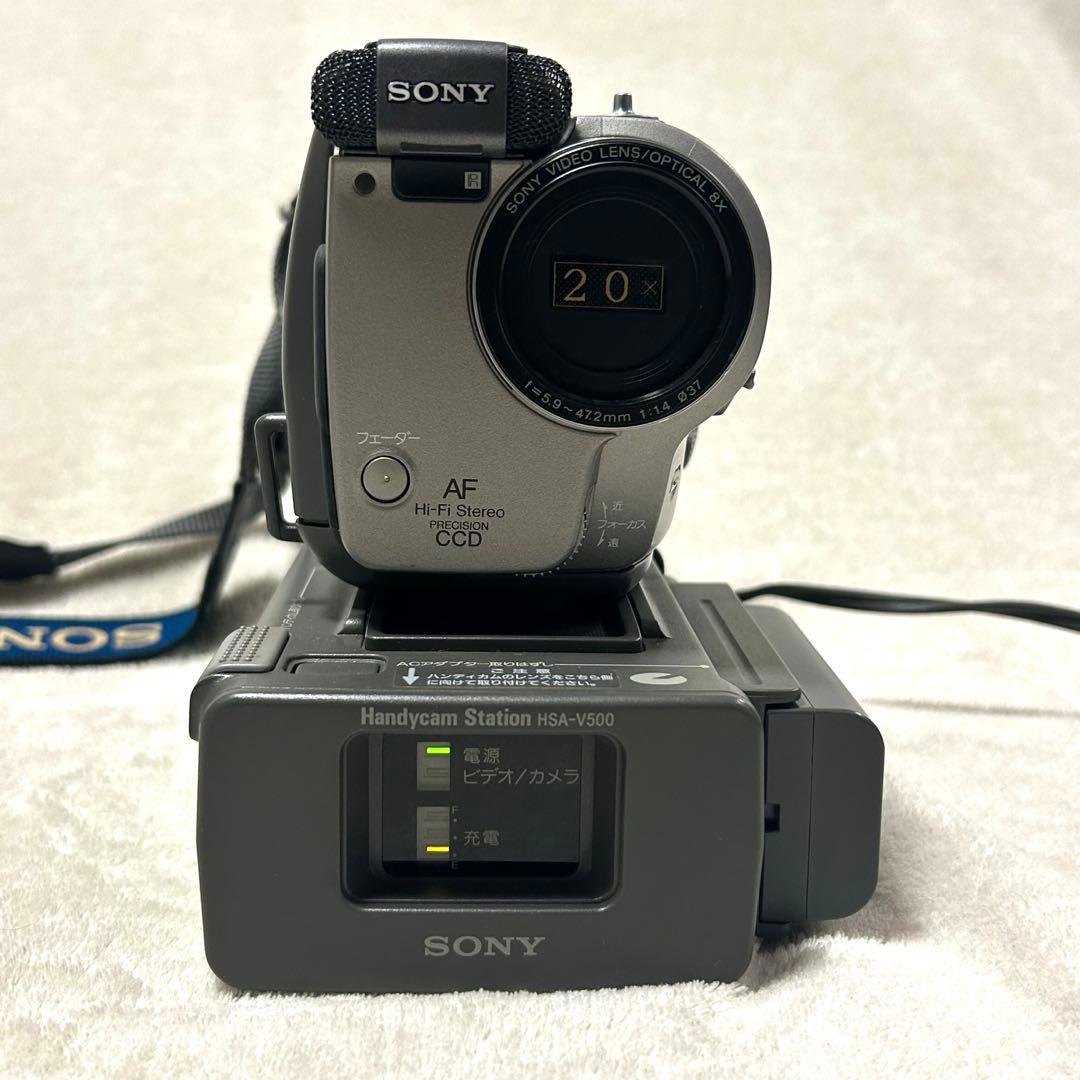 【美品 動作確認済】 ソニー video Hi8 ビデオカメラ CCD-TR2