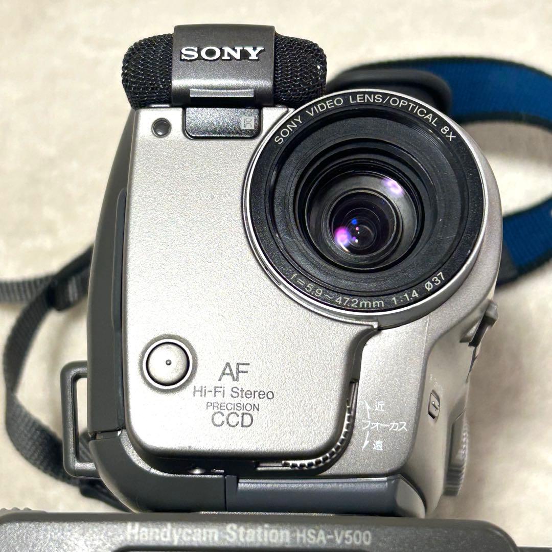 【美品 動作確認済】 ソニー video Hi8 ビデオカメラ CCD-TR2