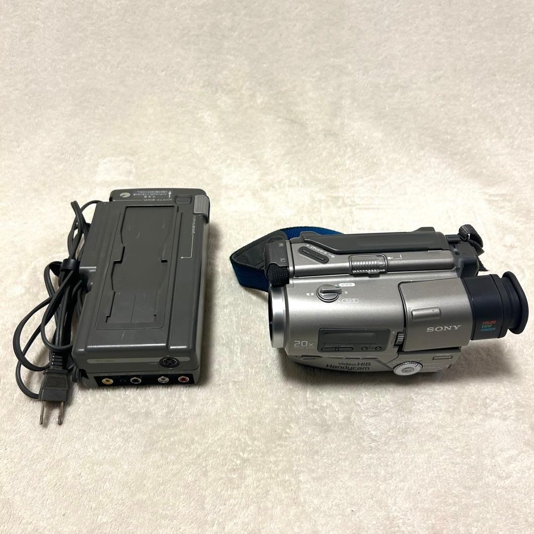 【美品 動作確認済】 ソニー video Hi8 ビデオカメラ CCD-TR2