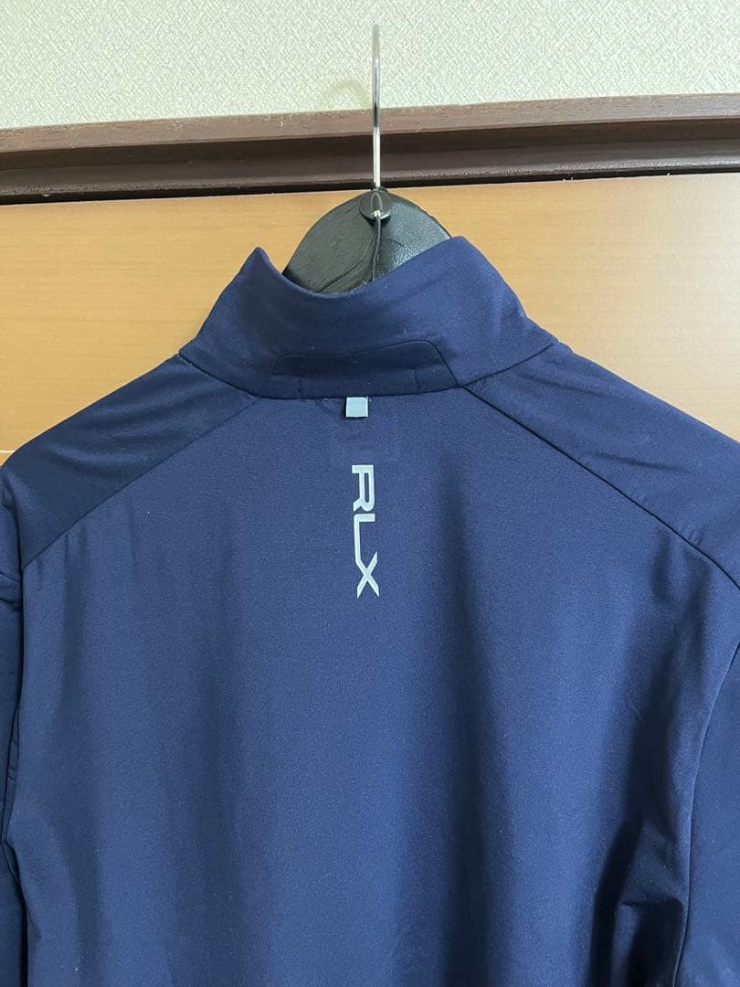 RLX ネイビー ハーフジップ　ゴルフウェア　 S (US規格)