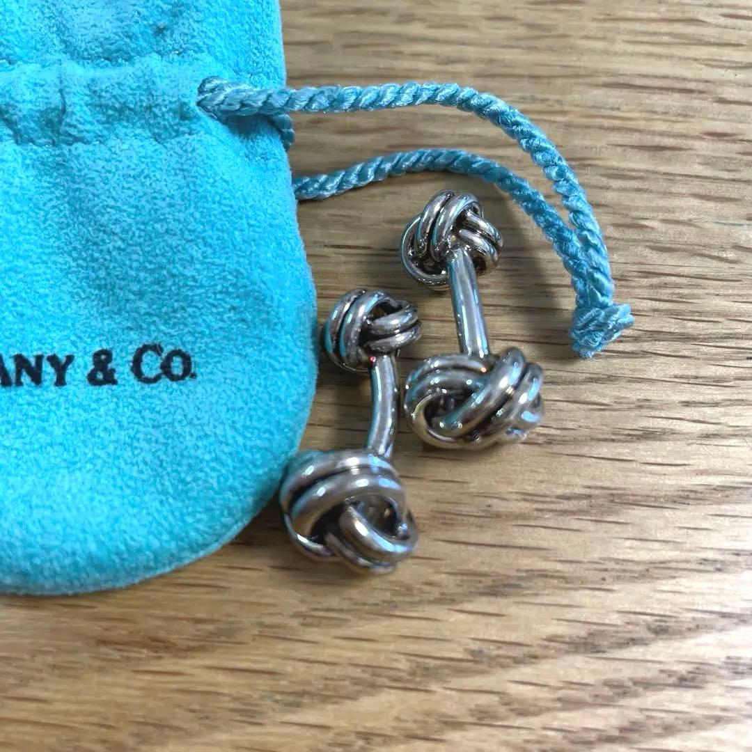 Tiffany & Co. ノットデザインカフリンクス カフス