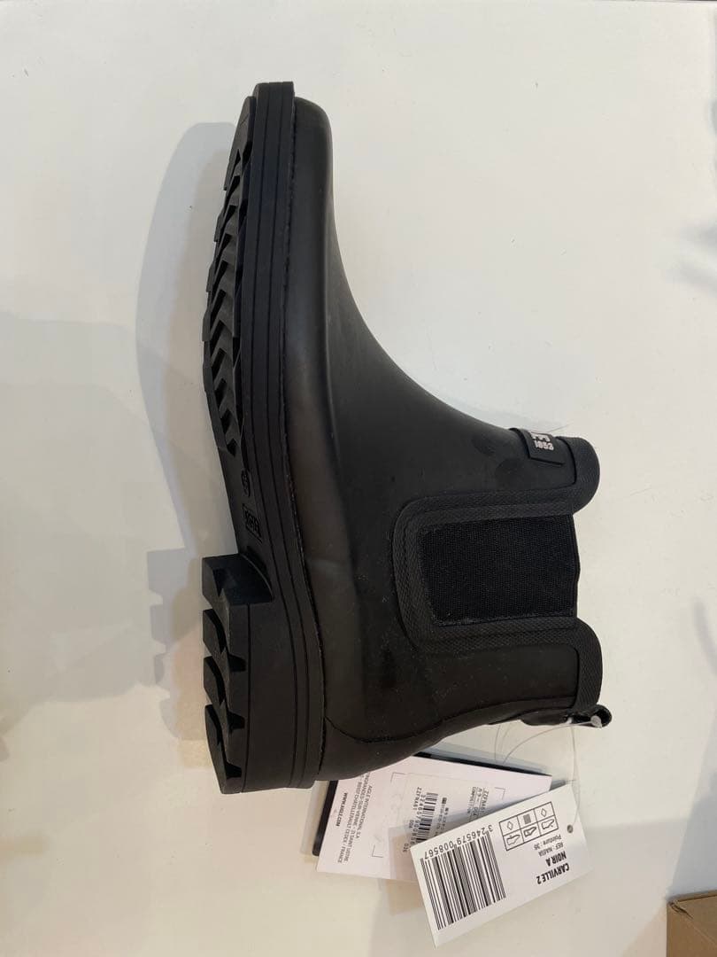 AIGLE ブラック チェルシーブーツ