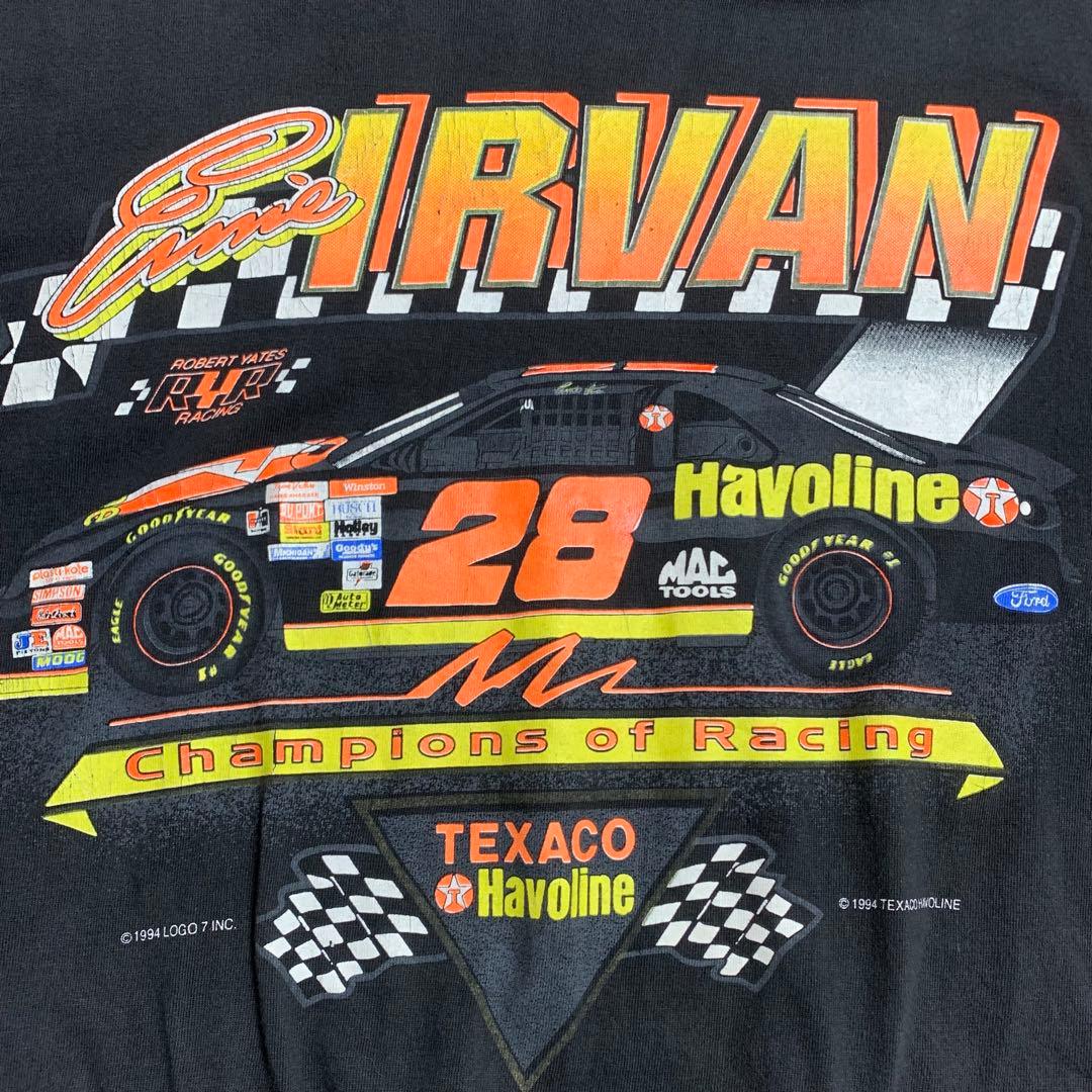 90's USA製 レーシングTシャツ 企業 NASCAR ナスカー