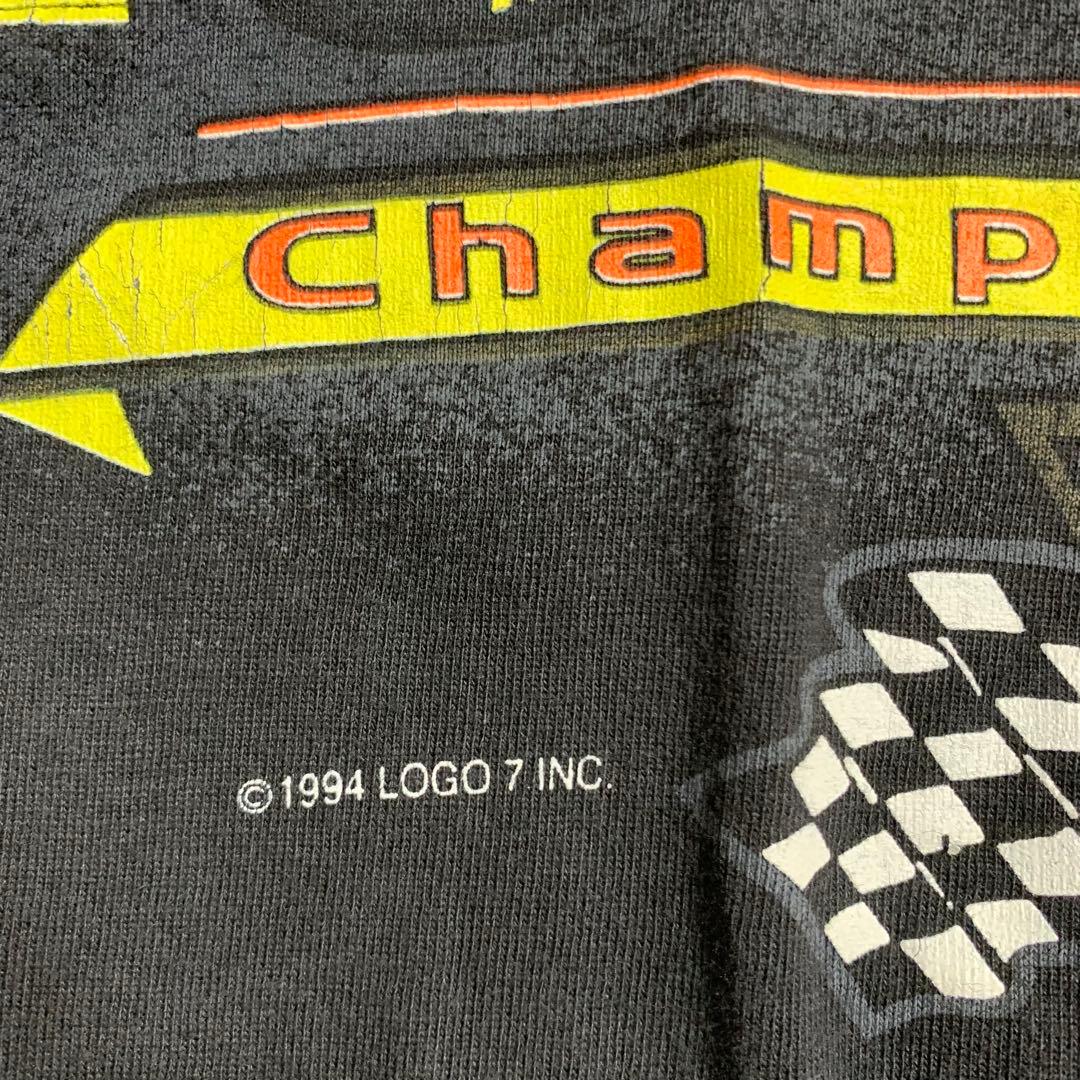 90's USA製 レーシングTシャツ 企業 NASCAR ナスカー