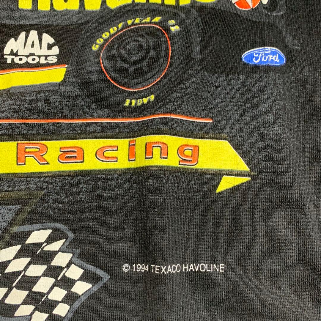 90's USA製 レーシングTシャツ 企業 NASCAR ナスカー