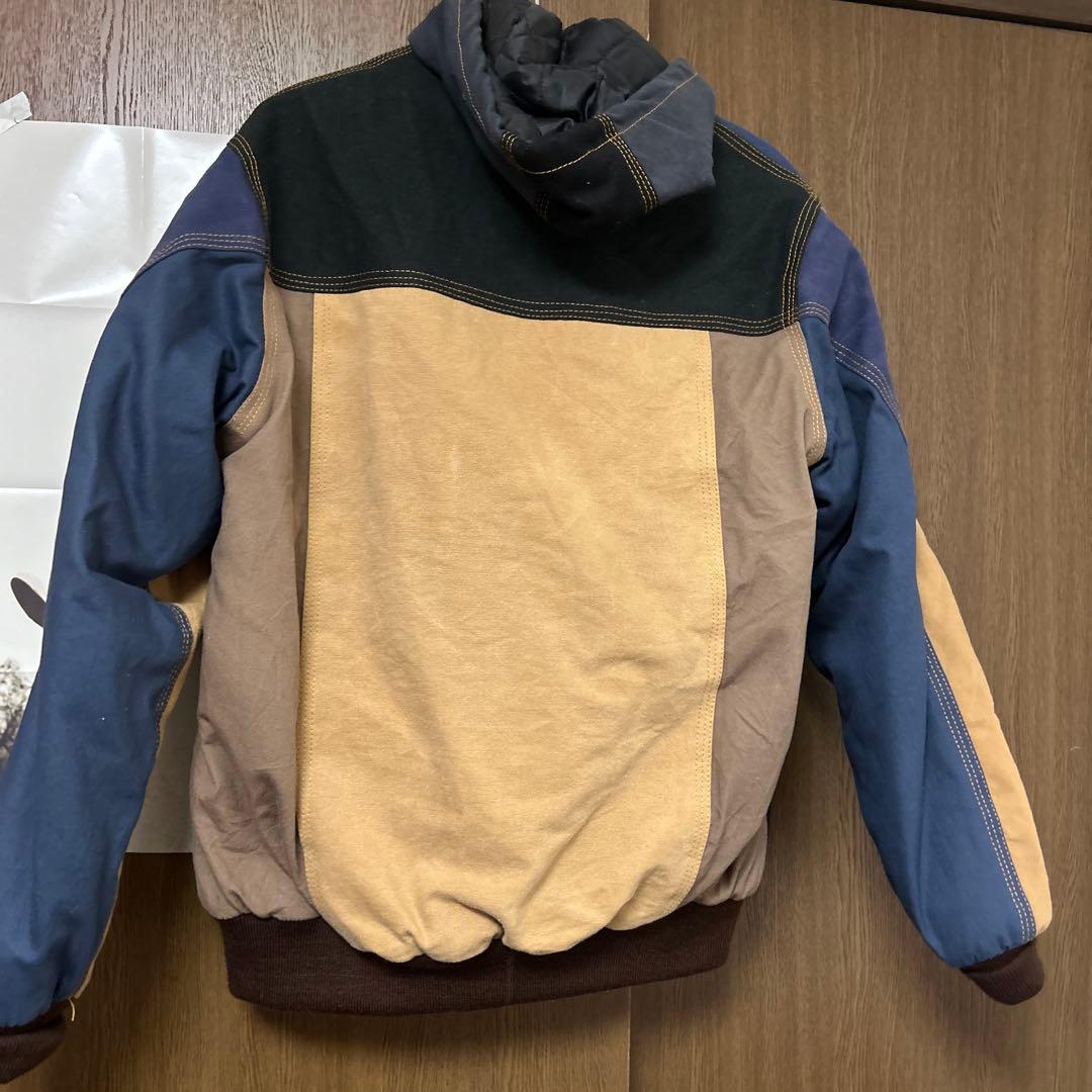 Carhartt フード付きジャケット　再構築　アクティブジャケット　リメイク