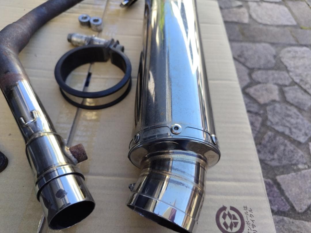 BAEMS ビームス R-EVOステンレスマフラー アドレスV125S