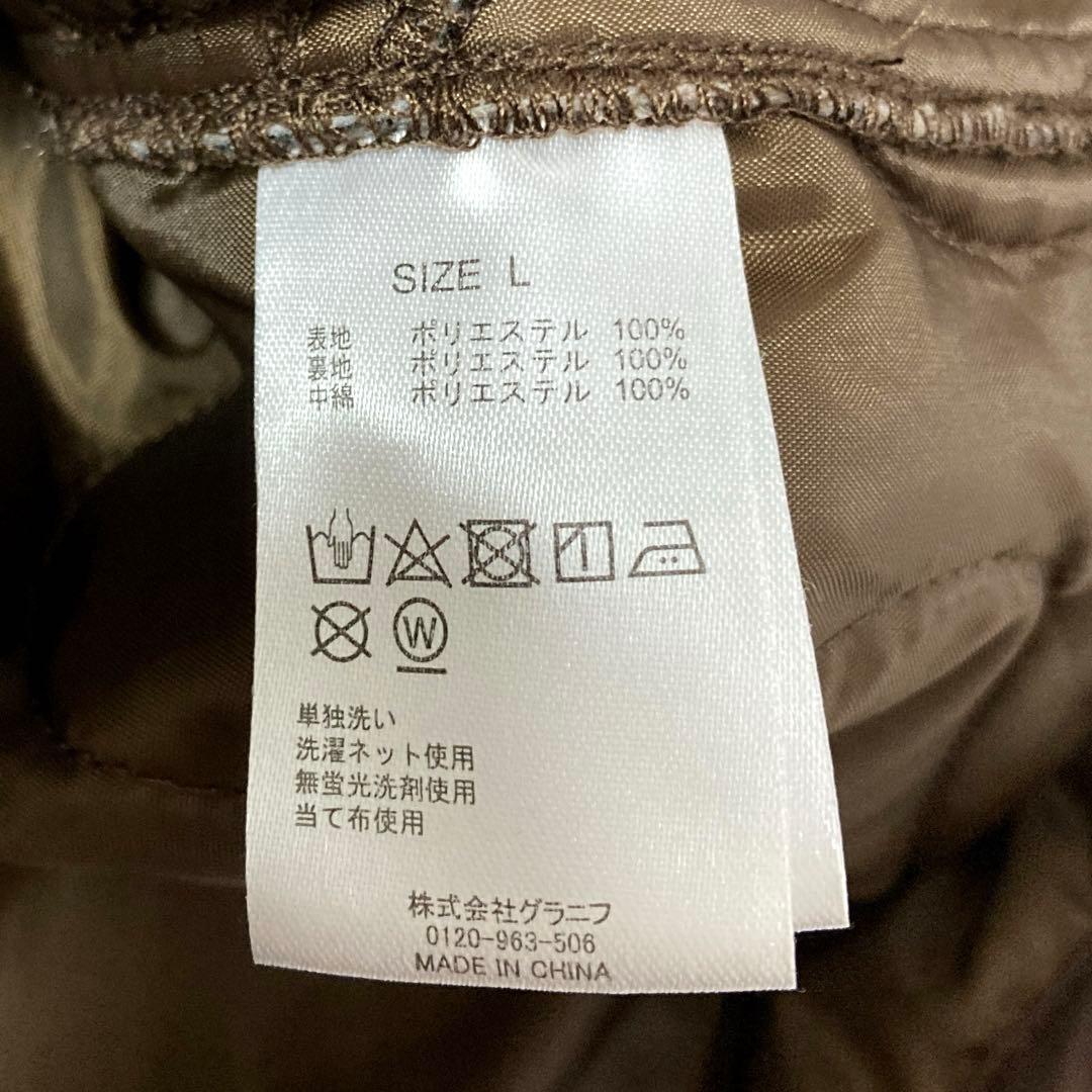 【美品】グラニフ IKAKU 3wayライナー付モッズコート メンズL ベージュ