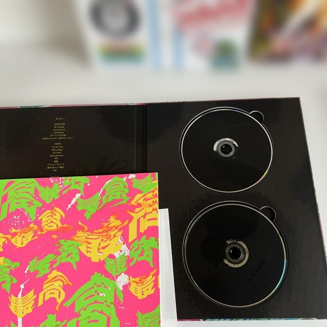 ジャニーズWEST 初回盤 DVD 4点セット