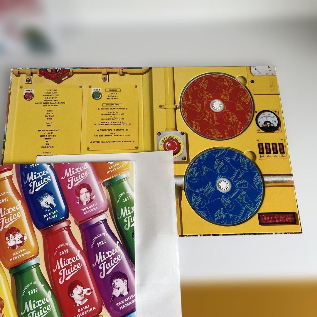 ジャニーズWEST 初回盤 DVD 4点セット