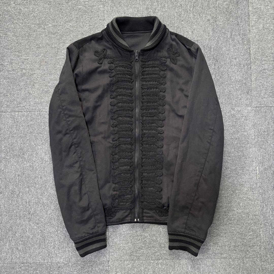 BEAMS ナポレオンジャケット リバーシブル ジップアップブルゾン