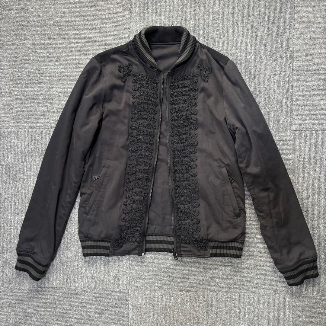 BEAMS ナポレオンジャケット リバーシブル ジップアップブルゾン